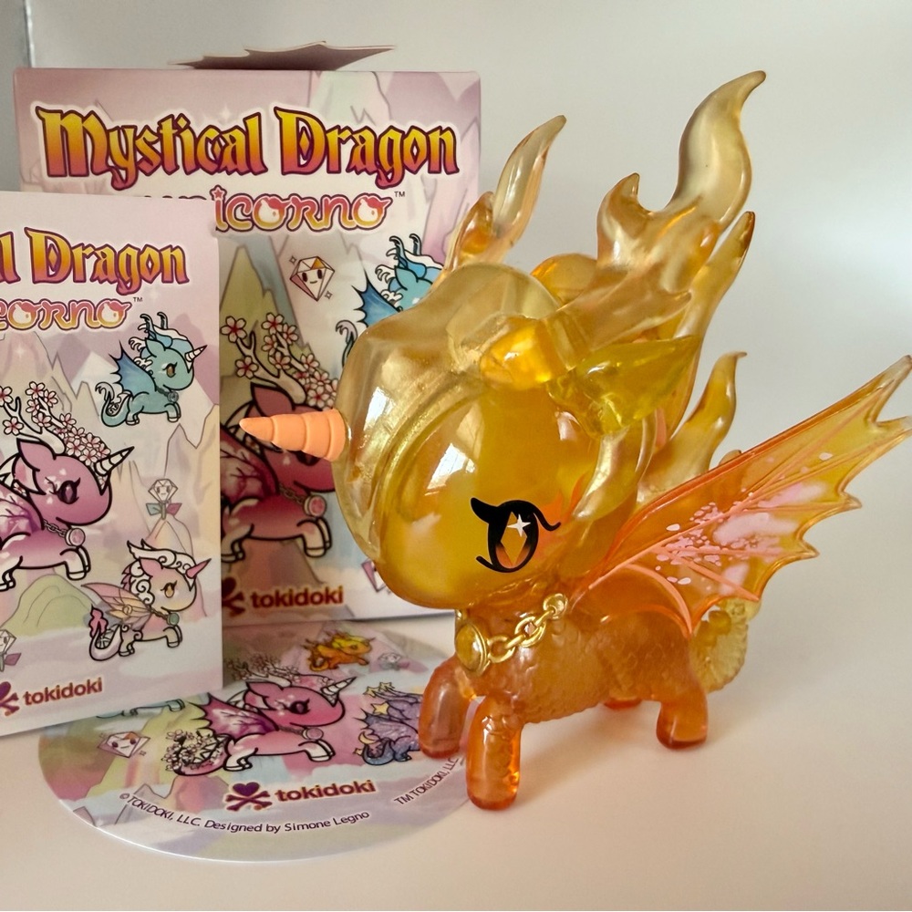 EMBER Mystical Dragon Unicorno by Tokidoki Collectible New Open Blind Box